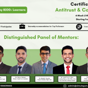 4-Week Certificate Course on Antitrust & Competition Law